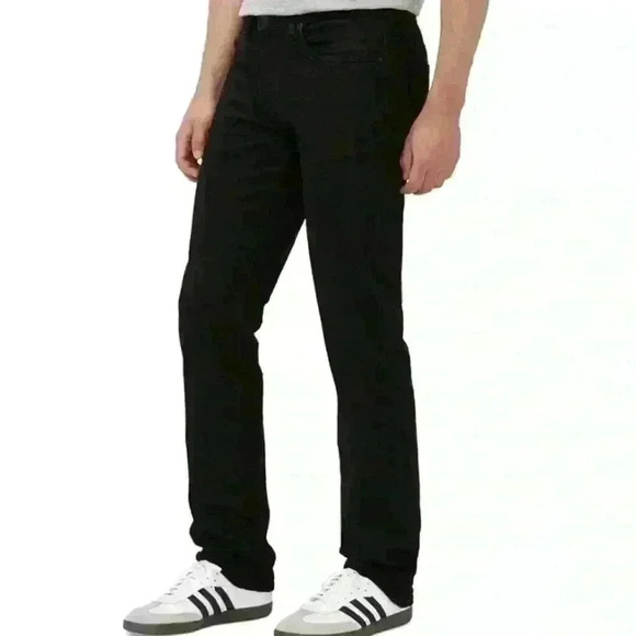 Men’s BUFFALO BLACK Straight / Six JEANS 34x30 34 NWT! - Picture 1 of 8